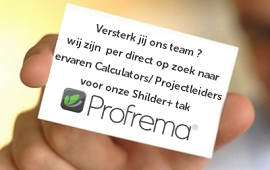 Vacature Calculators/ Projectleiders