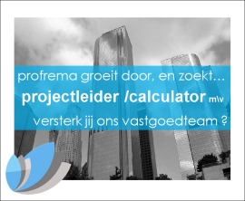 Functieomschrijving Projectleider / Calculator; Functieomschrijving Projectleider / Calculator;